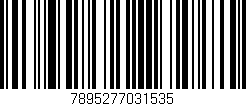 Código de barras (EAN, GTIN, SKU, ISBN): '7895277031535'