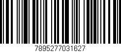 Código de barras (EAN, GTIN, SKU, ISBN): '7895277031627'