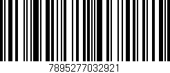 Código de barras (EAN, GTIN, SKU, ISBN): '7895277032921'