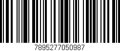 Código de barras (EAN, GTIN, SKU, ISBN): '7895277050987'