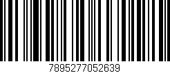 Código de barras (EAN, GTIN, SKU, ISBN): '7895277052639'