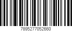 Código de barras (EAN, GTIN, SKU, ISBN): '7895277052660'