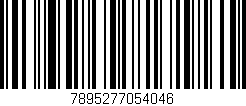 Código de barras (EAN, GTIN, SKU, ISBN): '7895277054046'