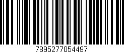 Código de barras (EAN, GTIN, SKU, ISBN): '7895277054497'