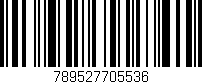 Código de barras (EAN, GTIN, SKU, ISBN): '789527705536'