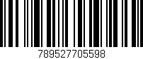 Código de barras (EAN, GTIN, SKU, ISBN): '789527705598'