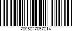 Código de barras (EAN, GTIN, SKU, ISBN): '7895277057214'