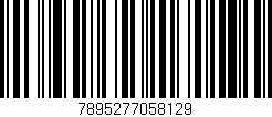 Código de barras (EAN, GTIN, SKU, ISBN): '7895277058129'