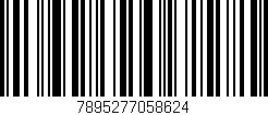 Código de barras (EAN, GTIN, SKU, ISBN): '7895277058624'
