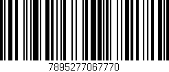 Código de barras (EAN, GTIN, SKU, ISBN): '7895277067770'