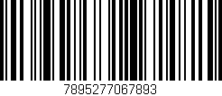 Código de barras (EAN, GTIN, SKU, ISBN): '7895277067893'