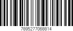 Código de barras (EAN, GTIN, SKU, ISBN): '7895277068814'