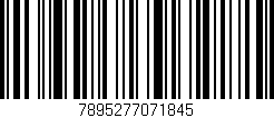 Código de barras (EAN, GTIN, SKU, ISBN): '7895277071845'