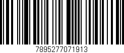 Código de barras (EAN, GTIN, SKU, ISBN): '7895277071913'