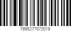 Código de barras (EAN, GTIN, SKU, ISBN): '7895277072019'