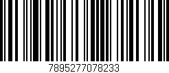 Código de barras (EAN, GTIN, SKU, ISBN): '7895277078233'