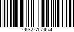 Código de barras (EAN, GTIN, SKU, ISBN): '7895277078844'