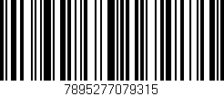 Código de barras (EAN, GTIN, SKU, ISBN): '7895277079315'