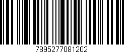 Código de barras (EAN, GTIN, SKU, ISBN): '7895277081202'