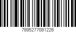Código de barras (EAN, GTIN, SKU, ISBN): '7895277081226'