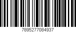 Código de barras (EAN, GTIN, SKU, ISBN): '7895277084937'