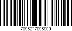 Código de barras (EAN, GTIN, SKU, ISBN): '7895277095988'