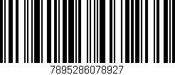 Código de barras (EAN, GTIN, SKU, ISBN): '7895286078927'
