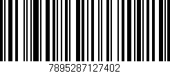 Código de barras (EAN, GTIN, SKU, ISBN): '7895287127402'
