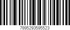 Código de barras (EAN, GTIN, SKU, ISBN): '7895293595523'