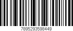 Código de barras (EAN, GTIN, SKU, ISBN): '7895293598449'