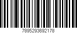 Código de barras (EAN, GTIN, SKU, ISBN): '7895293692178'