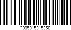 Código de barras (EAN, GTIN, SKU, ISBN): '7895315015350'