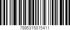 Código de barras (EAN, GTIN, SKU, ISBN): '7895315015411'