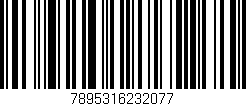 Código de barras (EAN, GTIN, SKU, ISBN): '7895316232077'