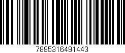 Código de barras (EAN, GTIN, SKU, ISBN): '7895316491443'