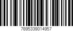 Código de barras (EAN, GTIN, SKU, ISBN): '7895339014957'