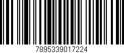 Código de barras (EAN, GTIN, SKU, ISBN): '7895339017224'