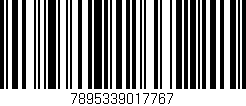 Código de barras (EAN, GTIN, SKU, ISBN): '7895339017767'