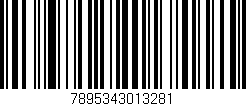 Código de barras (EAN, GTIN, SKU, ISBN): '7895343013281'