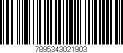 Código de barras (EAN, GTIN, SKU, ISBN): '7895343021903'