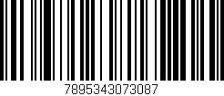 Código de barras (EAN, GTIN, SKU, ISBN): '7895343073087'