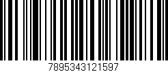 Código de barras (EAN, GTIN, SKU, ISBN): '7895343121597'