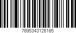 Código de barras (EAN, GTIN, SKU, ISBN): '7895343126165'