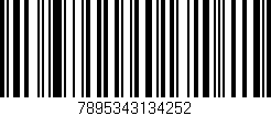 Código de barras (EAN, GTIN, SKU, ISBN): '7895343134252'