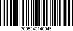 Código de barras (EAN, GTIN, SKU, ISBN): '7895343148945'