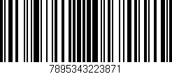 Código de barras (EAN, GTIN, SKU, ISBN): '7895343223871'