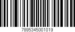 Código de barras (EAN, GTIN, SKU, ISBN): '7895345001019'
