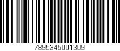Código de barras (EAN, GTIN, SKU, ISBN): '7895345001309'