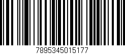 Código de barras (EAN, GTIN, SKU, ISBN): '7895345015177'