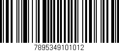 Código de barras (EAN, GTIN, SKU, ISBN): '7895349101012'